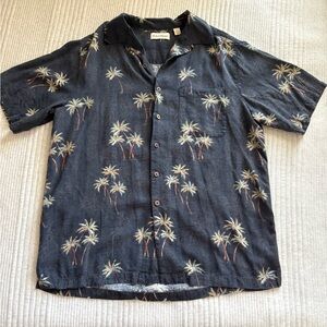 Sz L Tall - Hawaiian Shirt Caribbean Brand Button up
